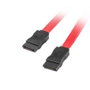 Lanberg Cable SATA III CA-SASA-10CU-0050-R de 50 cm, Rojo